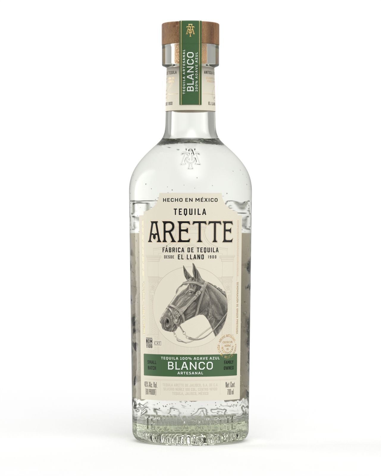 ARETTE TEQUILA ARTESANAL SUAVE BLANCO 700ML Spirits