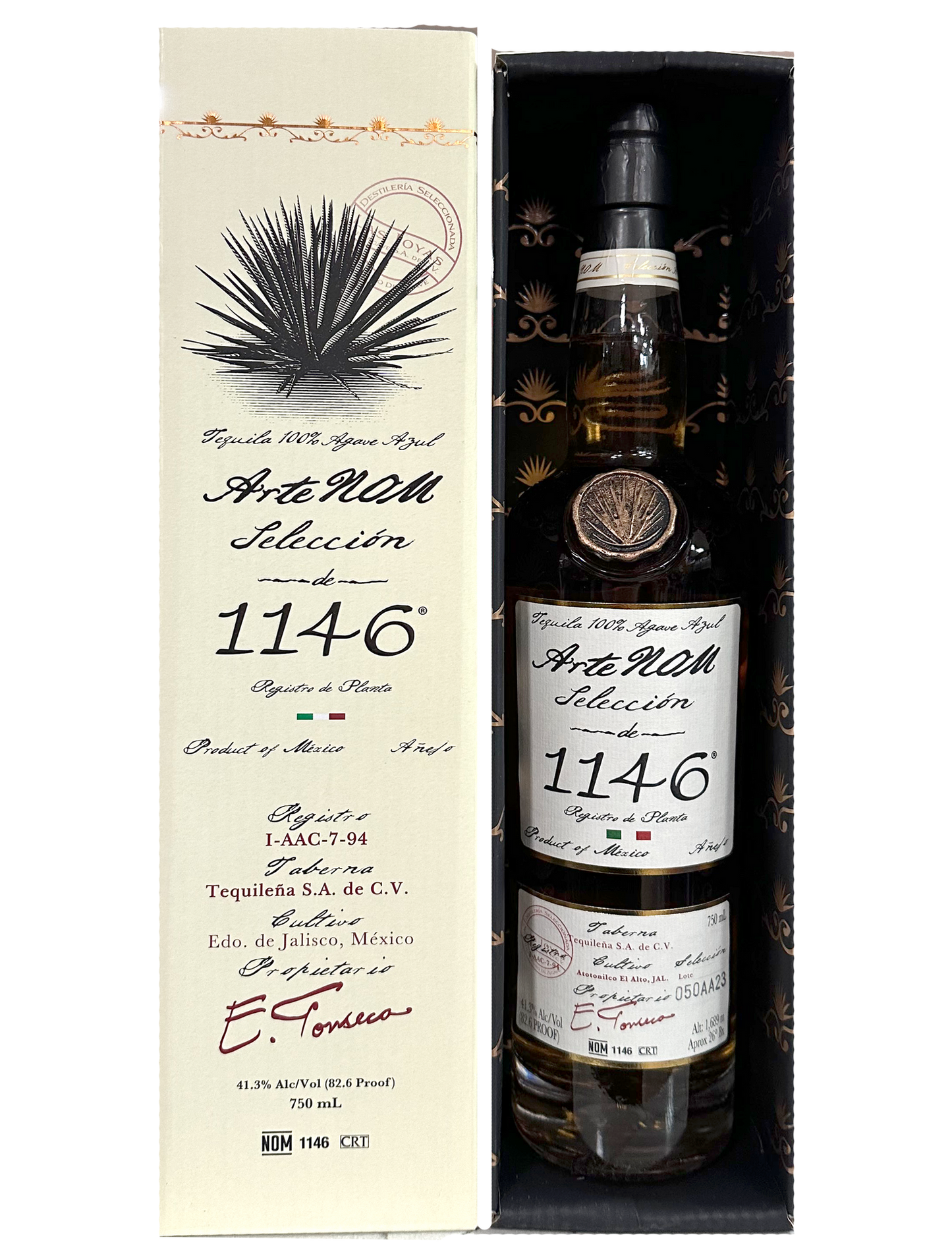 ARTENOM TEQUILA ANEJO 1146 SELECCION 750ML Spirits