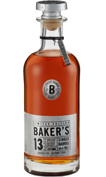 BAKERS BOURBON STRAIGHT SINGLE BARREL LIMITED EDITION KENTUCKY 13YR 750ML