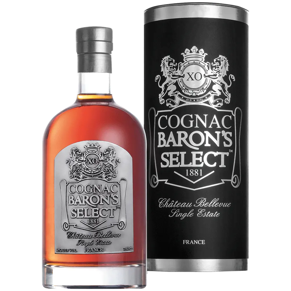 BARONS SELECT COGNAC XO CHATEAU BELLEVUE SINGLE ESTATE FRANCE 750ML Spirits