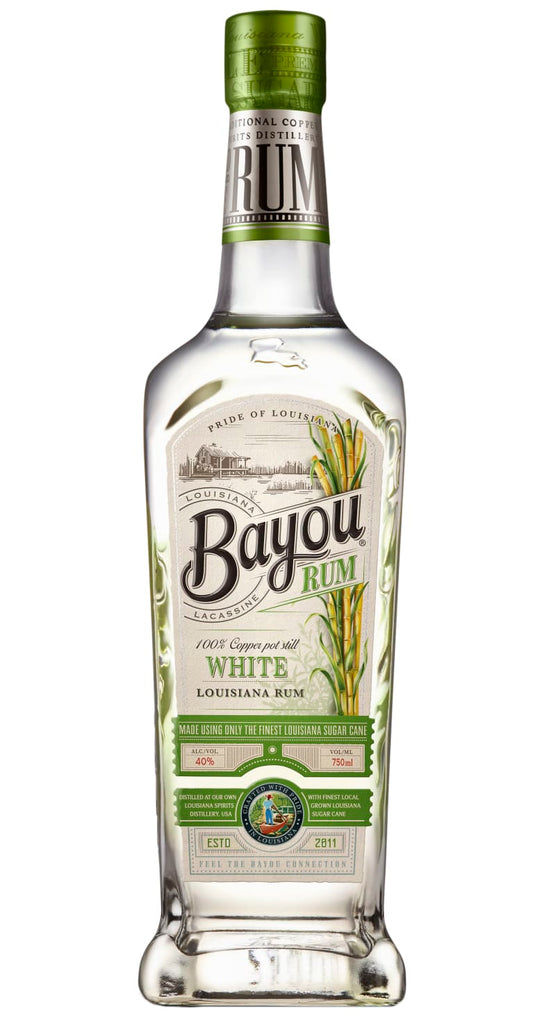 BAYOU RUM WHITE LOUISIANA  750ML