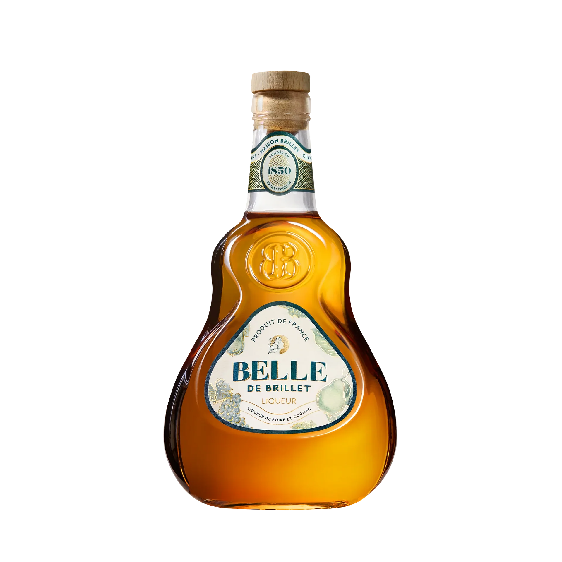 BELLE DE BRILLET PEAR LIQUEUR WITH COGNAC FRANCE 700ML LIQ