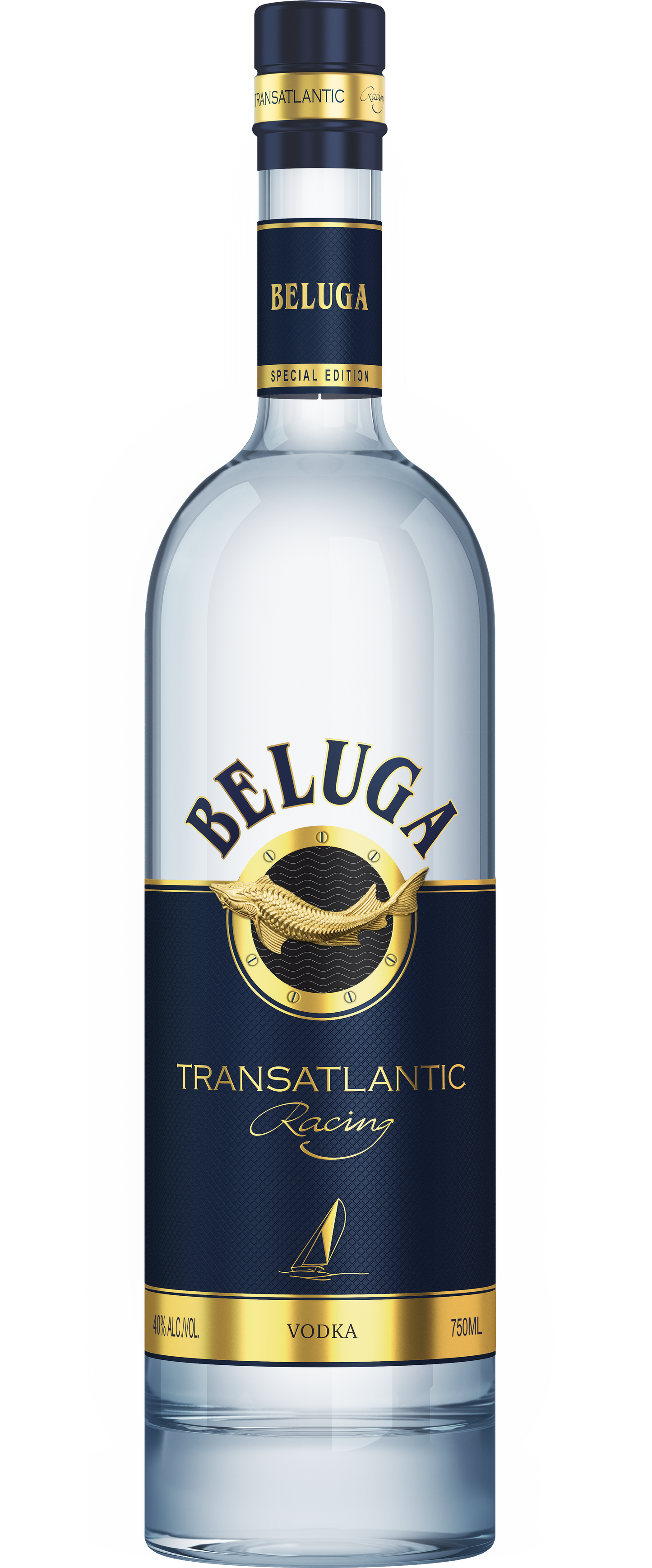 BELUGA VODKA TRANSATLANTIC RACING 750ML