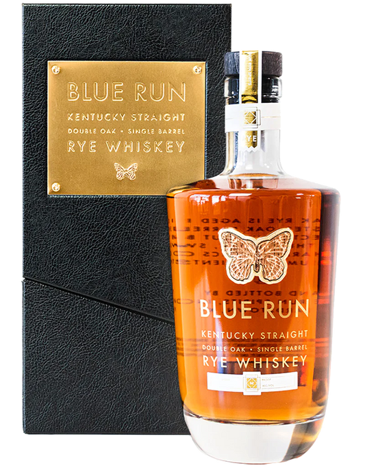 BLUE RUN WHISKEY RYE DOUBLE OAK SINGLE BARREL KENTUCKY 750ML