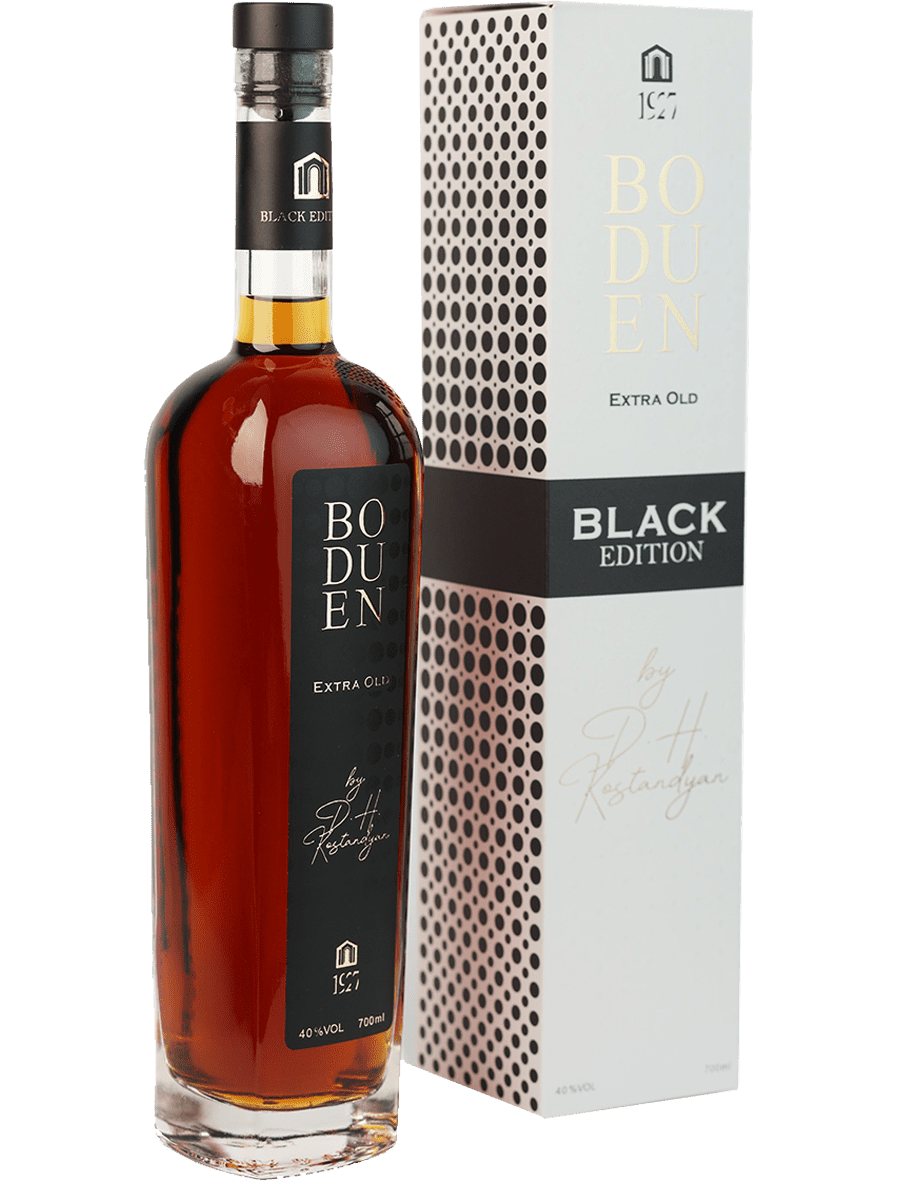 BODUEN BRANDY EXTRA OLD BLACK EDITION ARMENIA 750ML