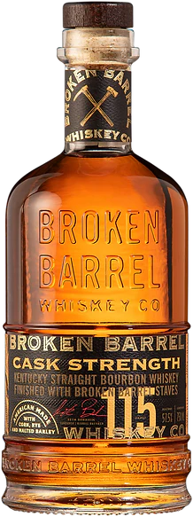 BROKEN BARREL BOURBON CASK STRENGTH NEVADA 750ML LIQ