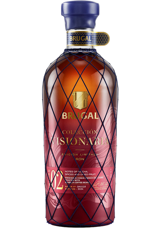 BRUGAL COLECCION VISIONARIA RUM TRADITIONAL EDITION 02 DOMINICAN REPUBLIC 700ML