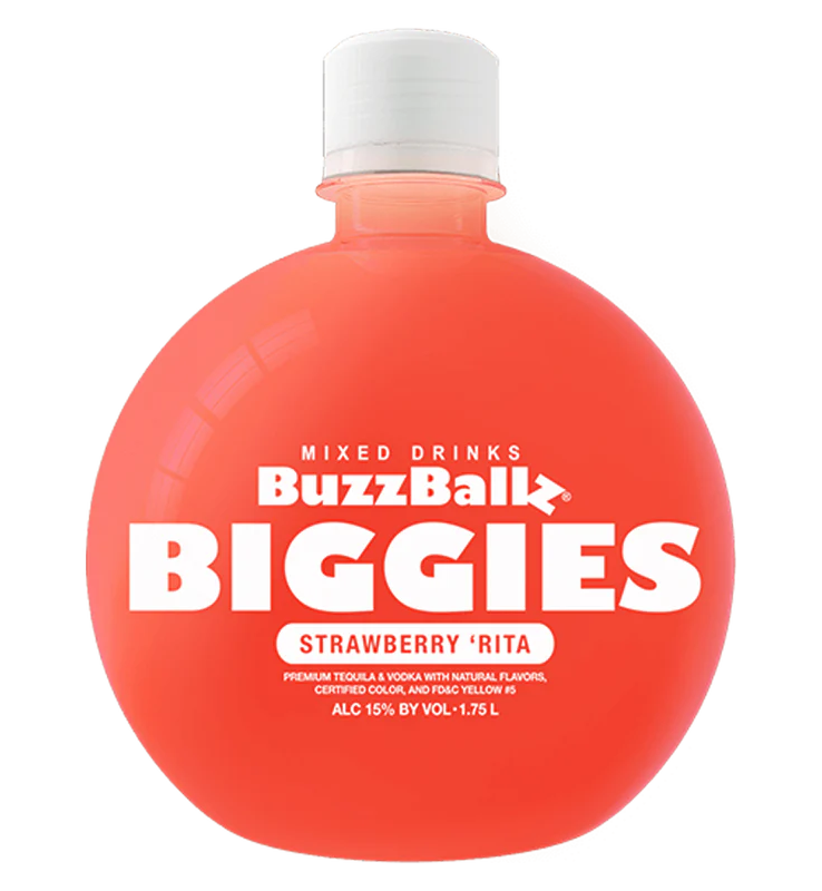 BUZZBALLZ BIGGIES COCKTAIL STRAWBERRY RITA 1.75LI