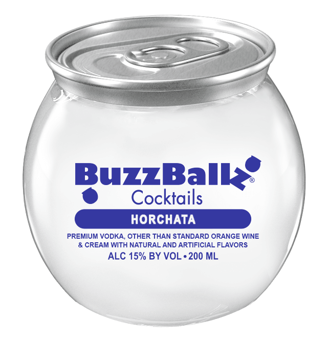 BUZZBALLZ COCKTAILS MIXED DRINKS HORCHATA 200ML