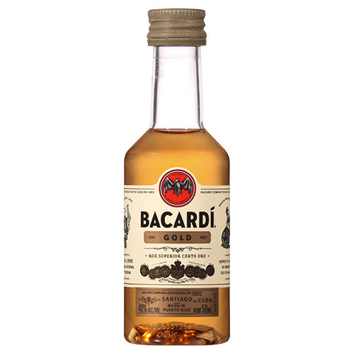 BACARDI RUM GOLD 50ML