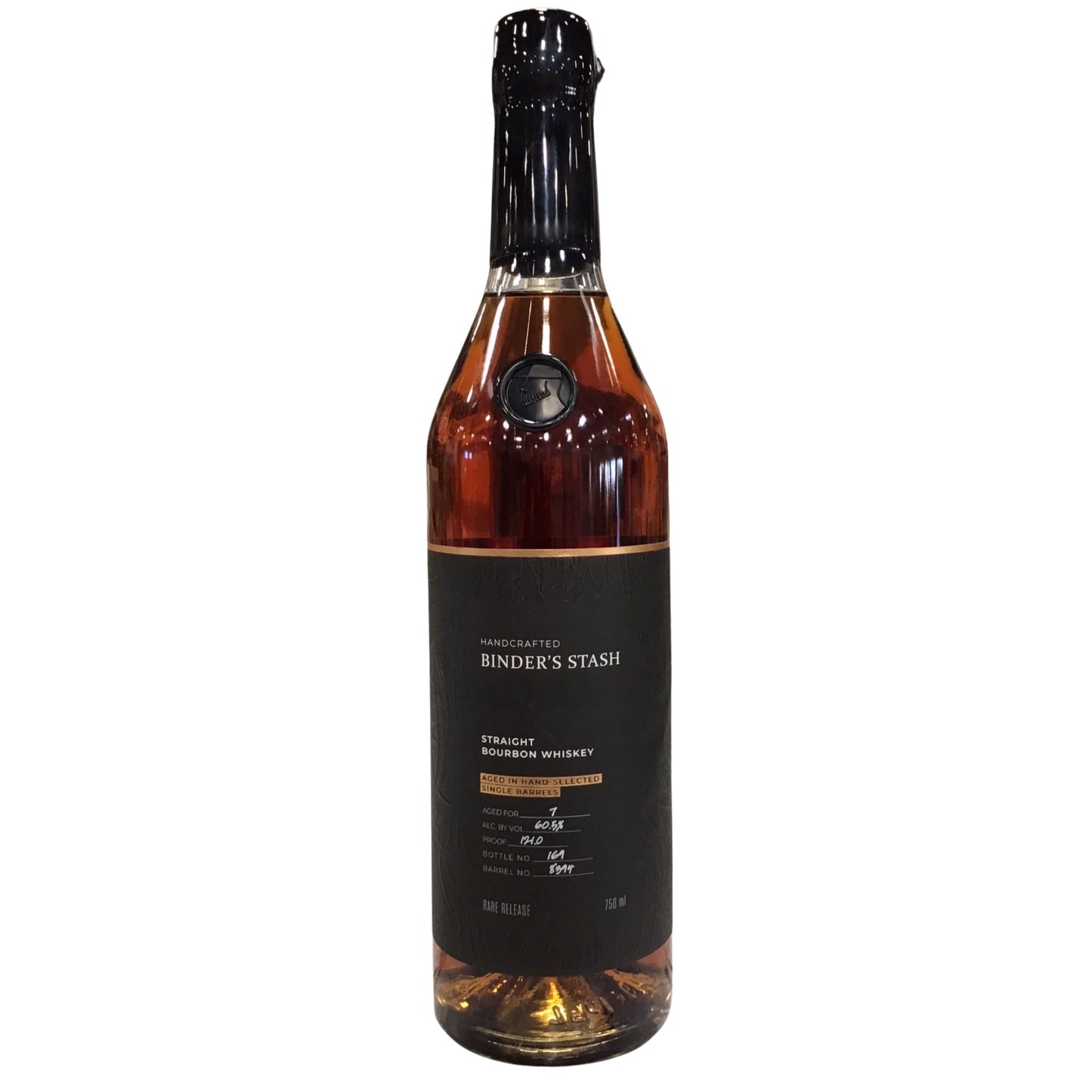 BINDERS STASH BOURBON PRIVATE REMEDY SINGLE BARREL SELECT KENTUCKY 121PF 7YR 750ML LIQ
