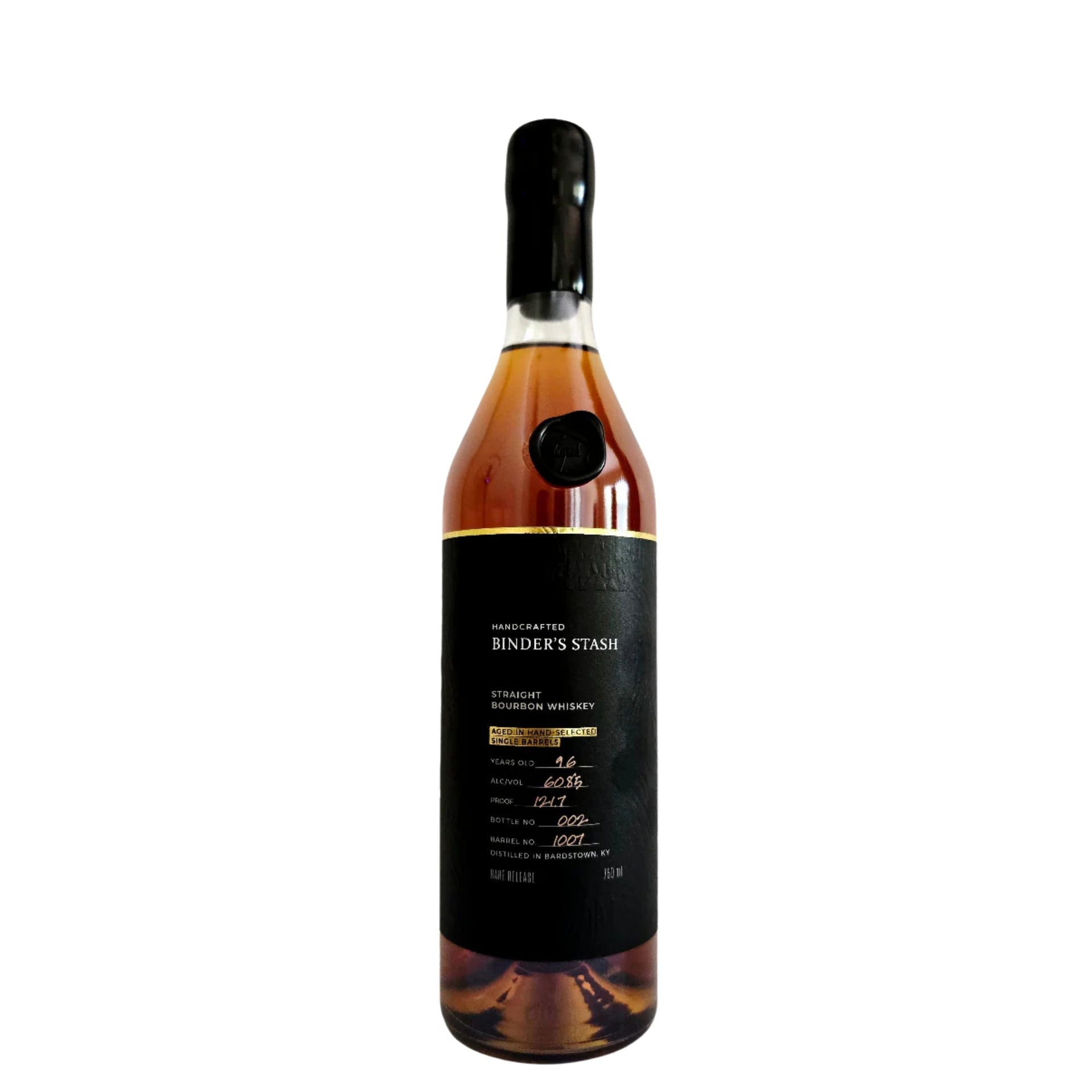 BINDERS STASH BOURBON SINGLE BARREL SELECT KENTUCKY 109.2PF 9YR 750ML LIQ