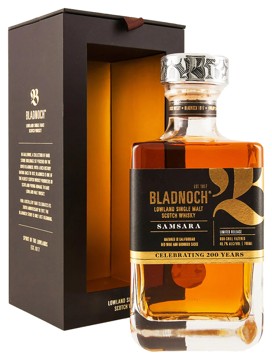 BLADNOCH SAMSARA SCOTCH SINGLE MALT LOWLAND 700ML