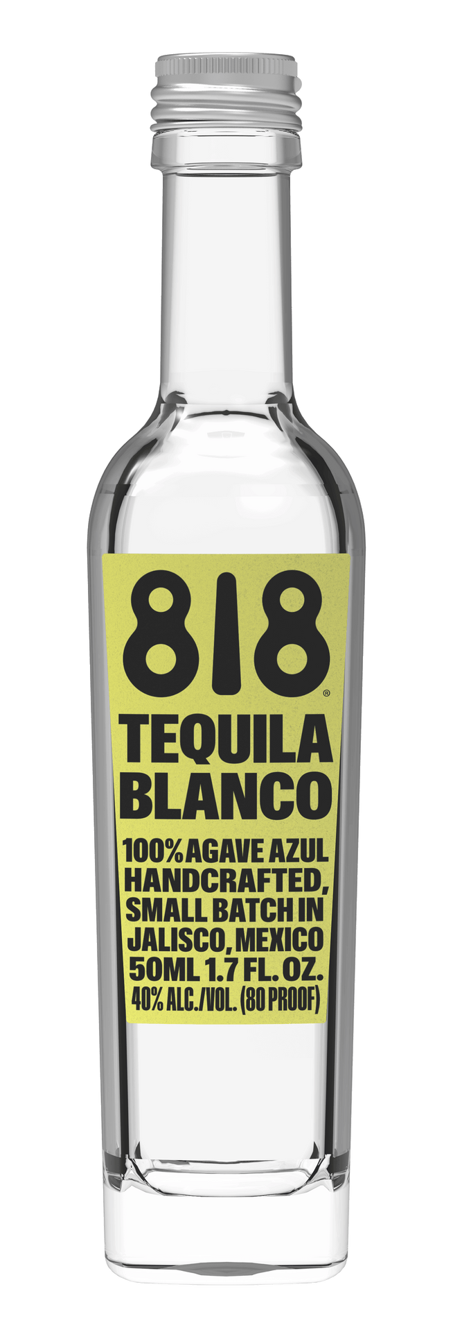 818 TEQUILA BLANCO 50ML LIQ