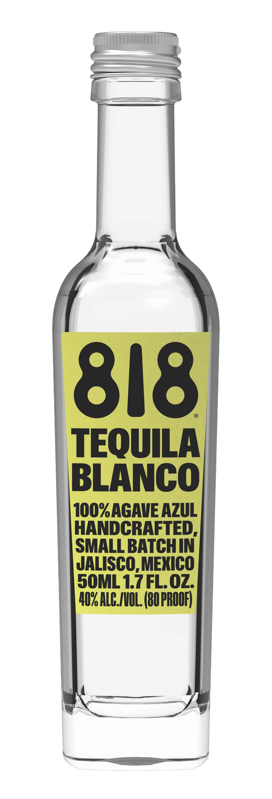 818 TEQUILA BLANCO 50ML LIQ