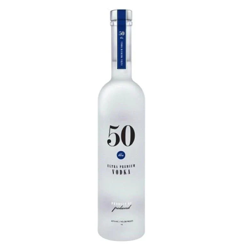 50 BLEU VODKA PREMIUM ULTRA POLAND 750ML Spirits