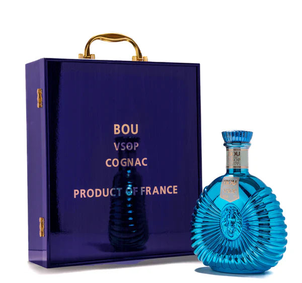 BOU COGNAC VSOP FRANCE GFT PK 750ML