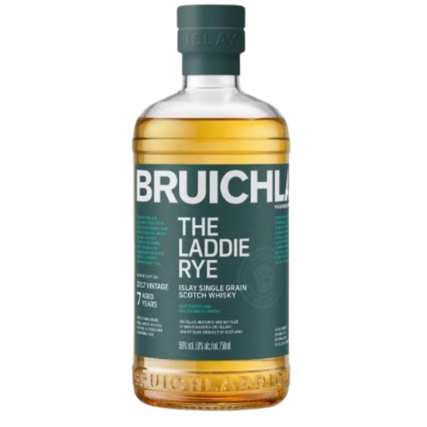 BRUICHLADDICH SCOTCH SINGLE GRAIN THE LADDIE RYE 7YR 750ML LIQ