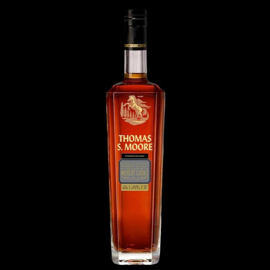 THOMAS S MOORE BOURBON FINISHED IN MERLOT CASKS EXTENDED CASK FINISH KENTUCKY 750ML LIQ