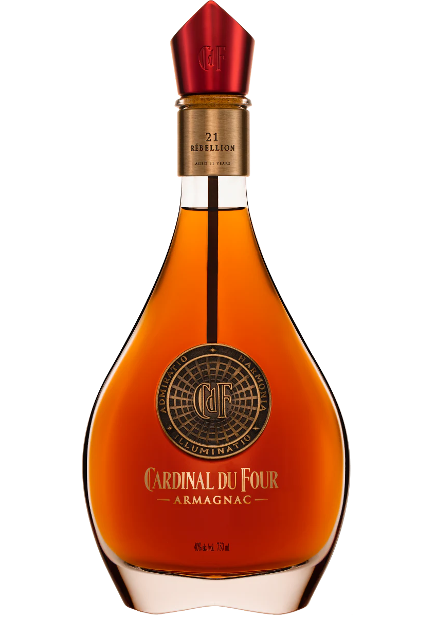 CARDINAL DU FOUR ARMAGNAC 21 REBELLION FRANCE 21YR 750ML NO BOX