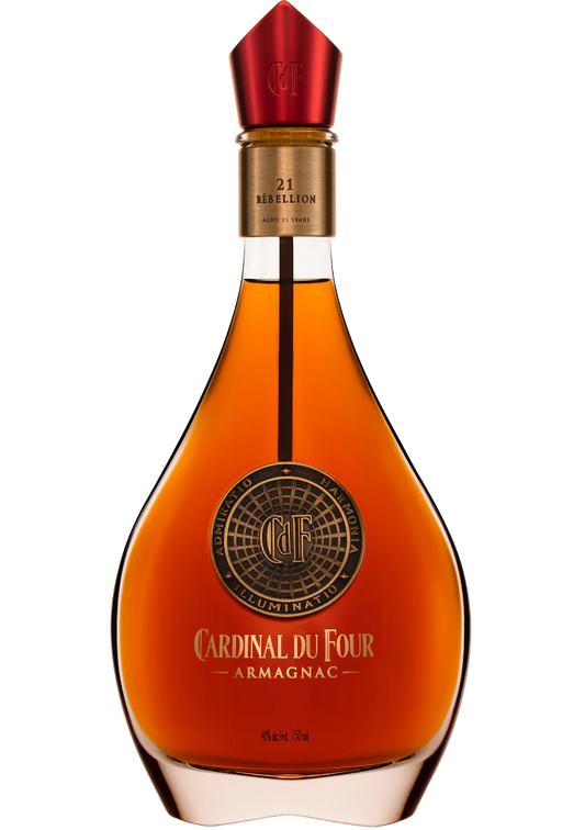 CARDINAL DU FOUR ARMAGNAC 21 REBELLION FRANCE 21YR 750ML NO BOX