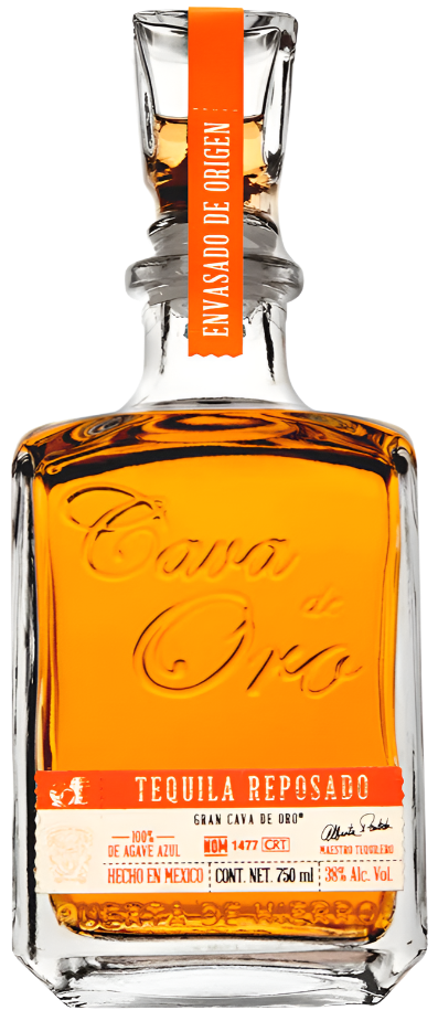 CAVA DE ORO TEQUILA REPOSADO 750ML LIQ