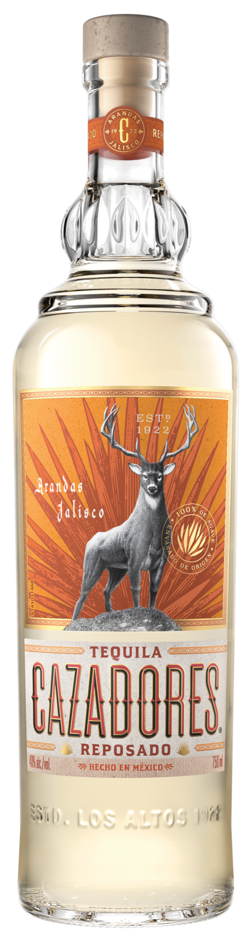 CAZADORES TEQUILA REPOSADO 750ML Spirits