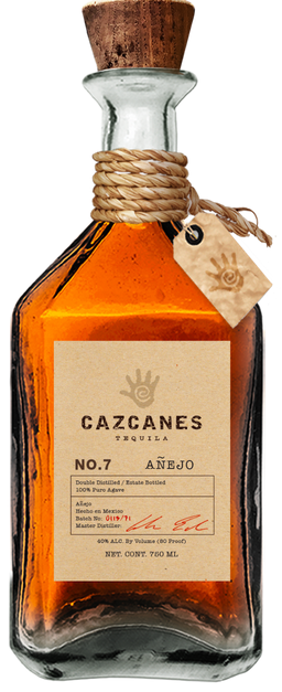 CAZCANES TEQUILA ANEJO NO 7 750ML LIQ