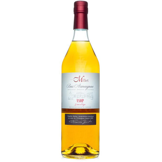 CHATEAU DE MILLET BAS ARMAGNAC VSOP 750ML Spirits