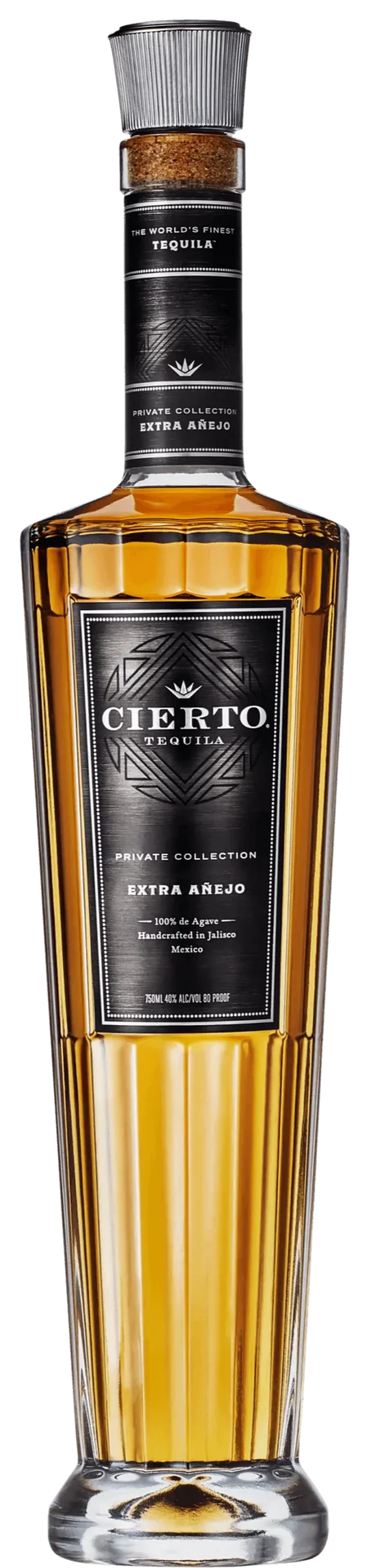 CIERTO TEQUILA EXTRA ANEJO PRIVATE 750ML LIQ