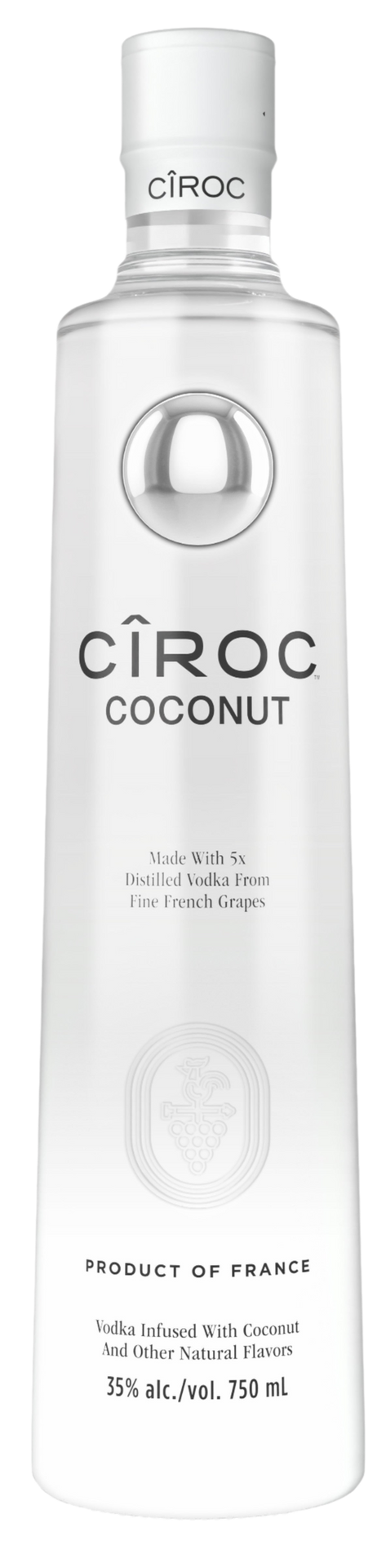 CIROC VODKA COCONUT FRANCE 750ML Spirits