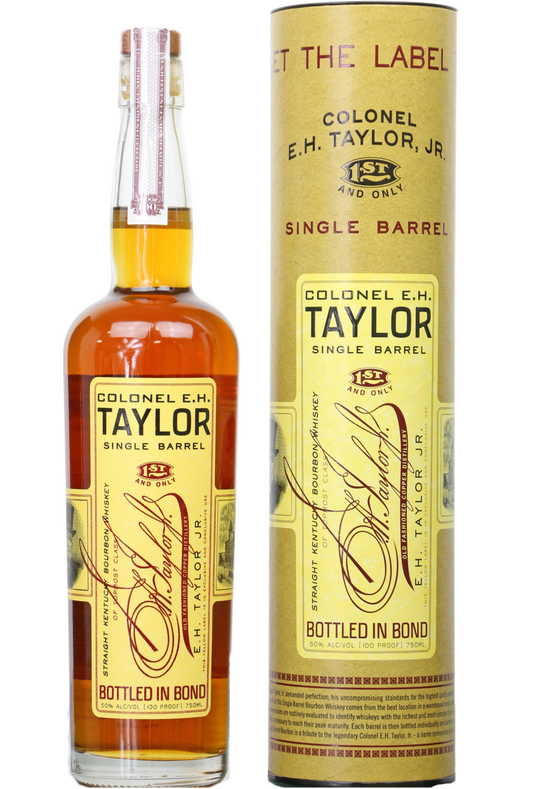 COLONEL E.H. TAYLOR BOURBON SINGLE BARREL KENTUCKY 100PF 750ML