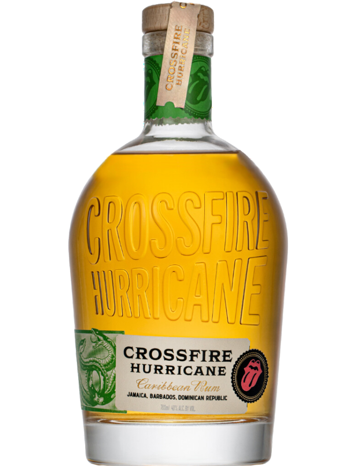 CROSSFIRE HURRICANE BY STONES RUM CARIBBEAN 750ML