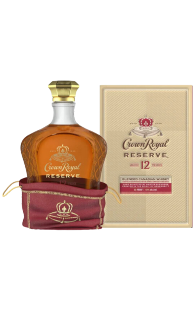 CROWN ROYAL WHISKY RESERVE BLENDED CANADA 12YR 750ML