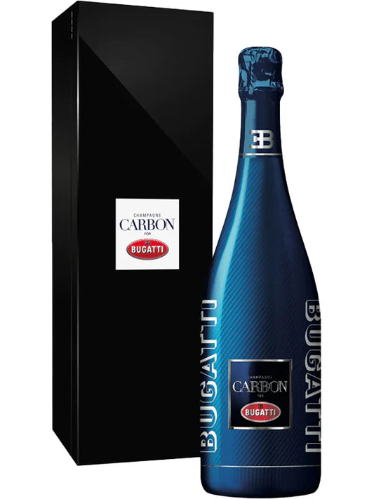 CARBON FOR BUGATTI CHAMPAGNE 110 ANS BUGATTI MILLESIME FRANCE 2002 WINE