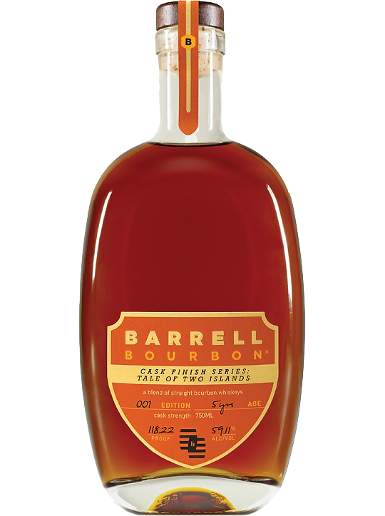 BARRELL BOURBON CASK STRENGTH CASK FINISH SERIES TALE OF TWO ISLANDS KENTUCKY 750ML