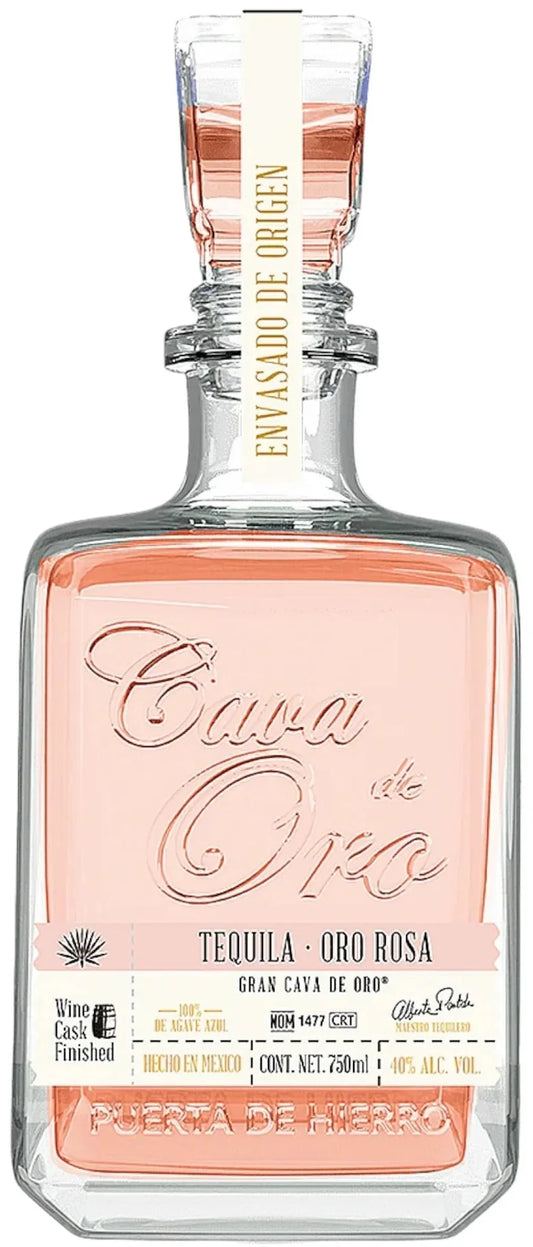 CAVA DE ORO TEQUILA ROSE GOLD 750ML LIQ