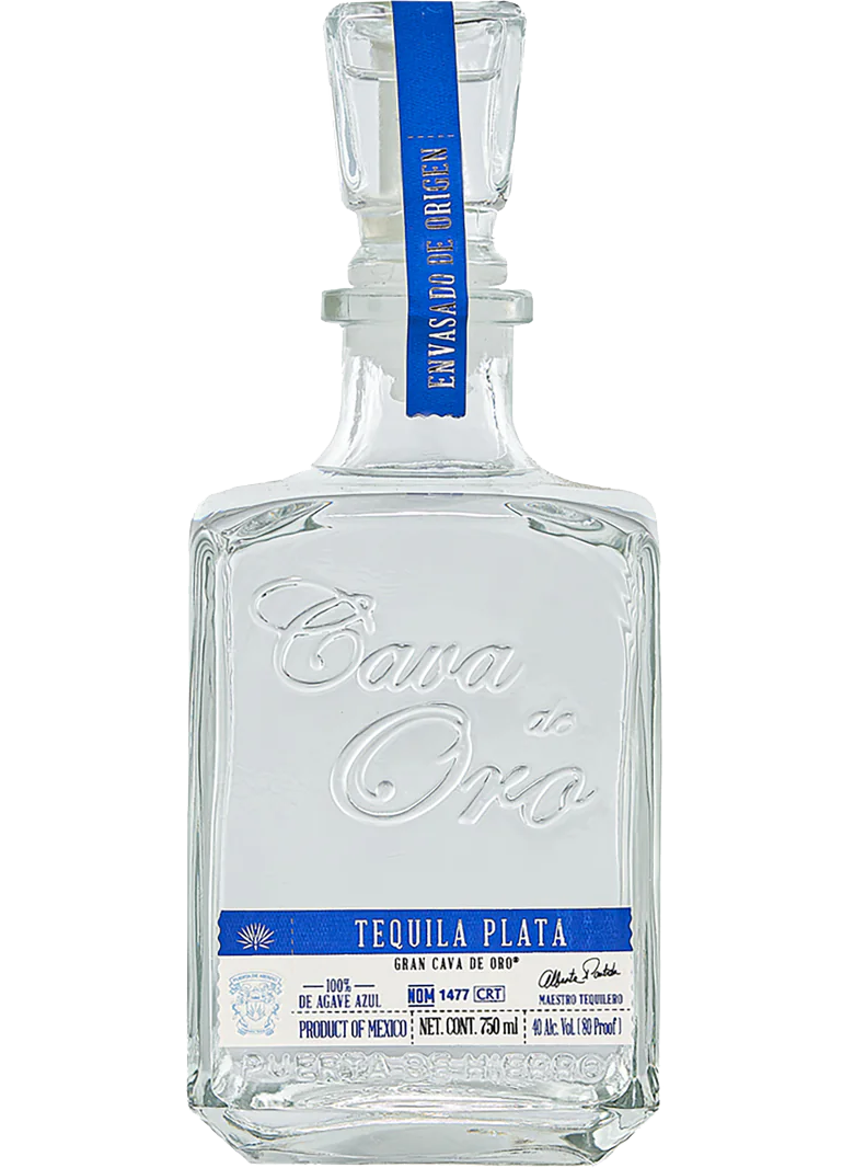 CAVA DE ORO TEQUILA PLATA 750ML