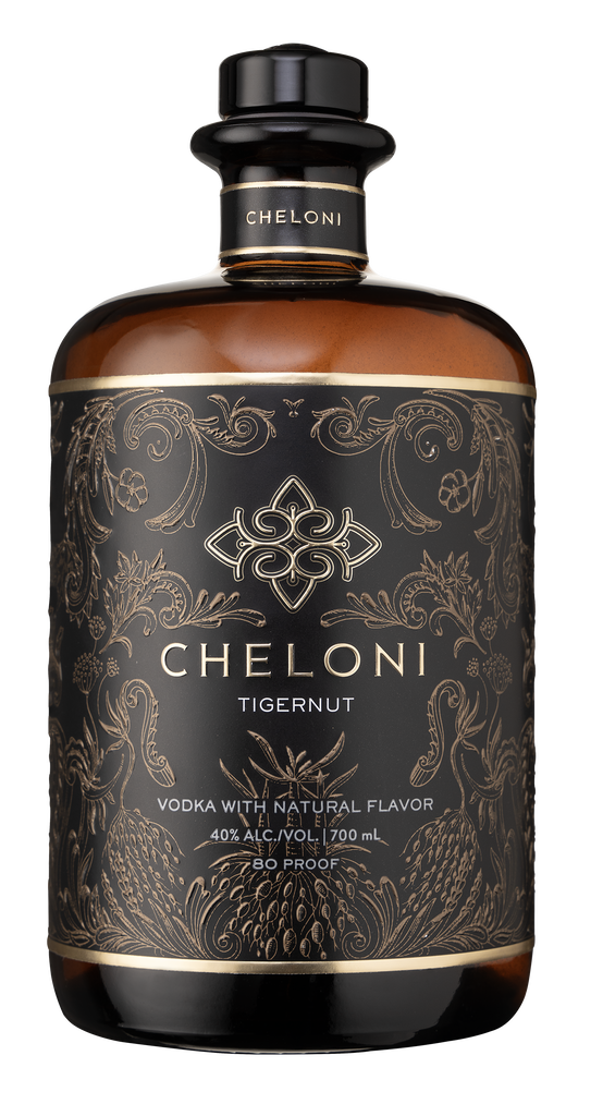 CHELONI TIGERNUT VODKA WITH NATURAL FLAVOR 700ML