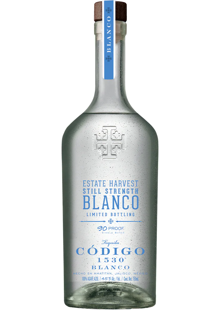 CODIGO 1530 TEQUILA BLANCO STILL STRENGTH 750ML