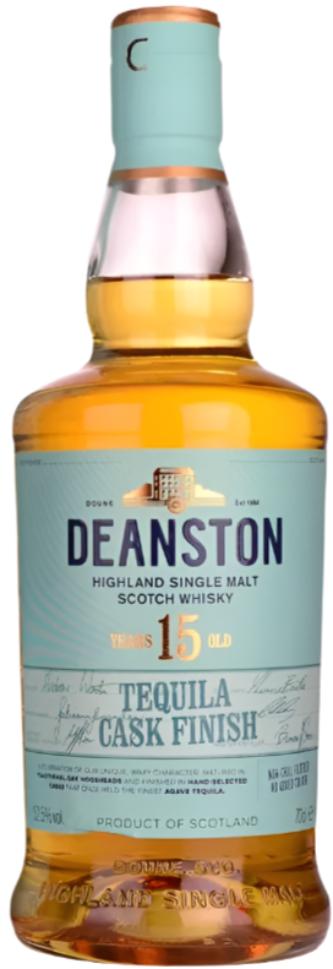 DEANSTON SCOTCH SINGLE MALT TEQUILA CASK FINISH 15YR 700ML LIQ