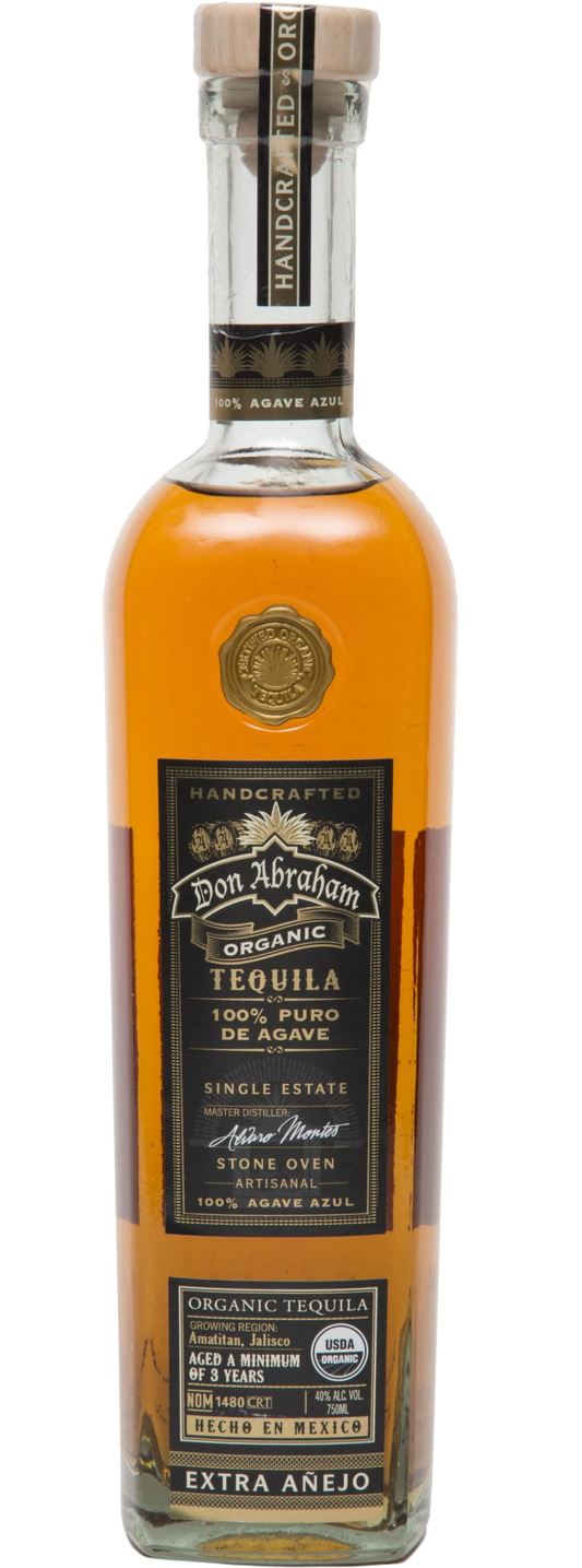 DON ABRAHAM TEQUILA EXTRA ANEJO ORGANIC 750ML