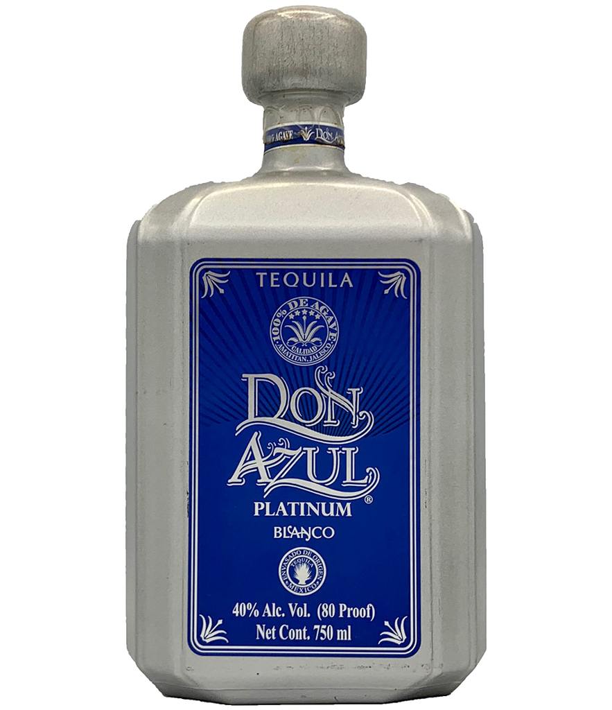 DON AZUL TEQUILA PLATINUM BLANCO 750ML