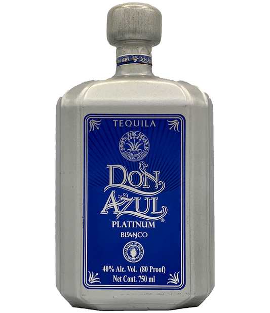 DON AZUL TEQUILA PLATINUM BLANCO 750ML