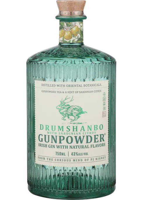 DRUMSHANBO GUNPOWDER GIN SARDINIAN CITRUS IRISH 750ML