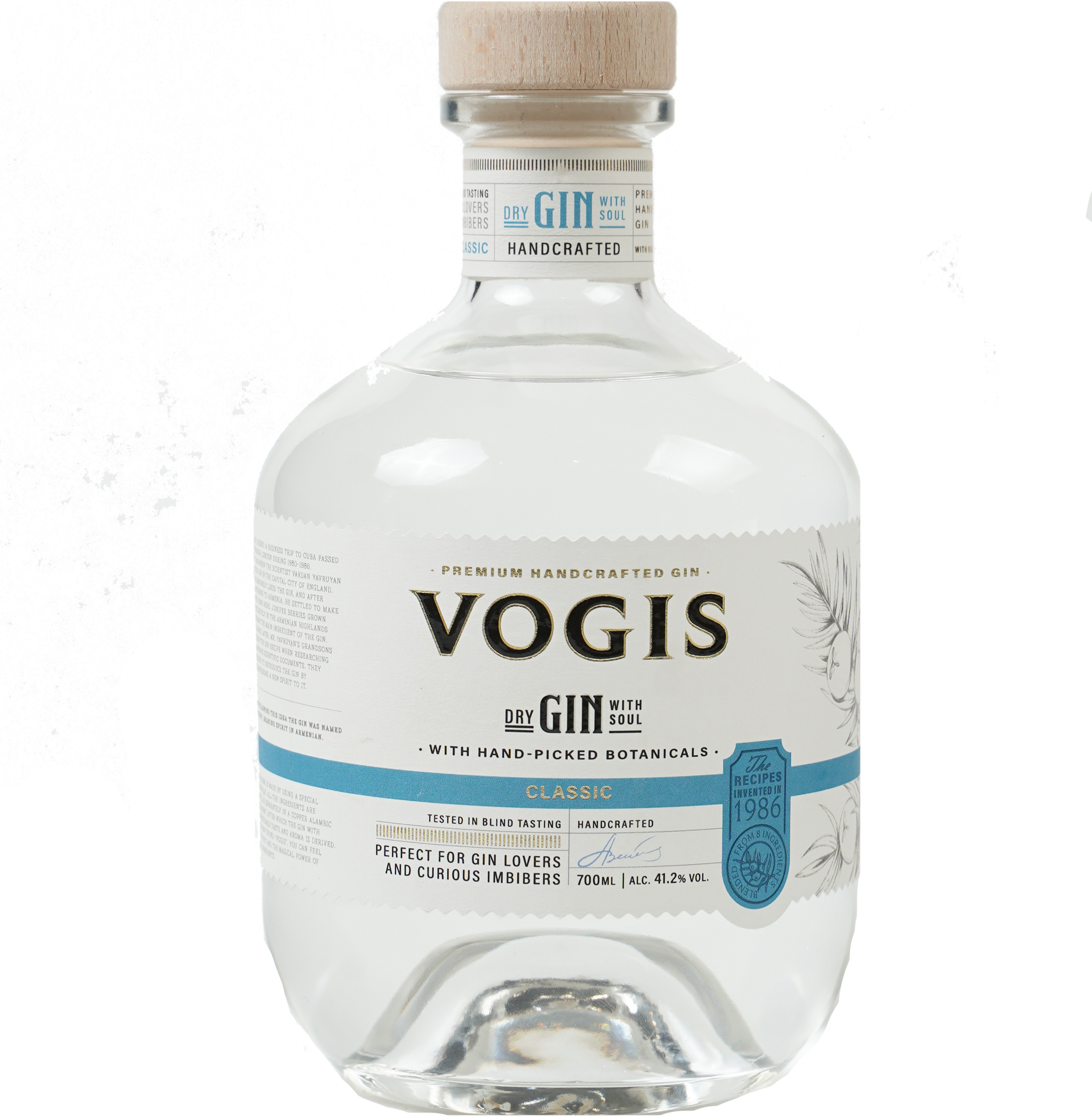 VOGIS GIN DRY WITH SOUL ARMENIA 700ML LIQ