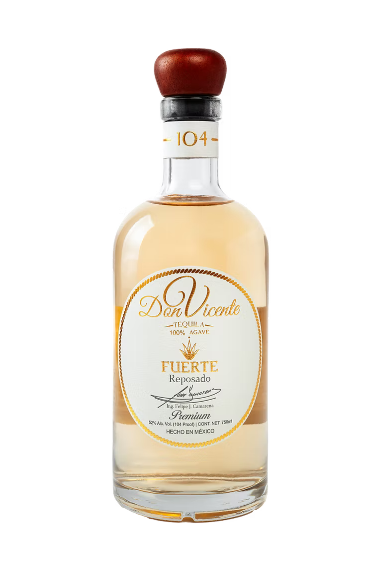 DON VICENTE FUERTE TEQUILA REPOSADO 750ML LIQ