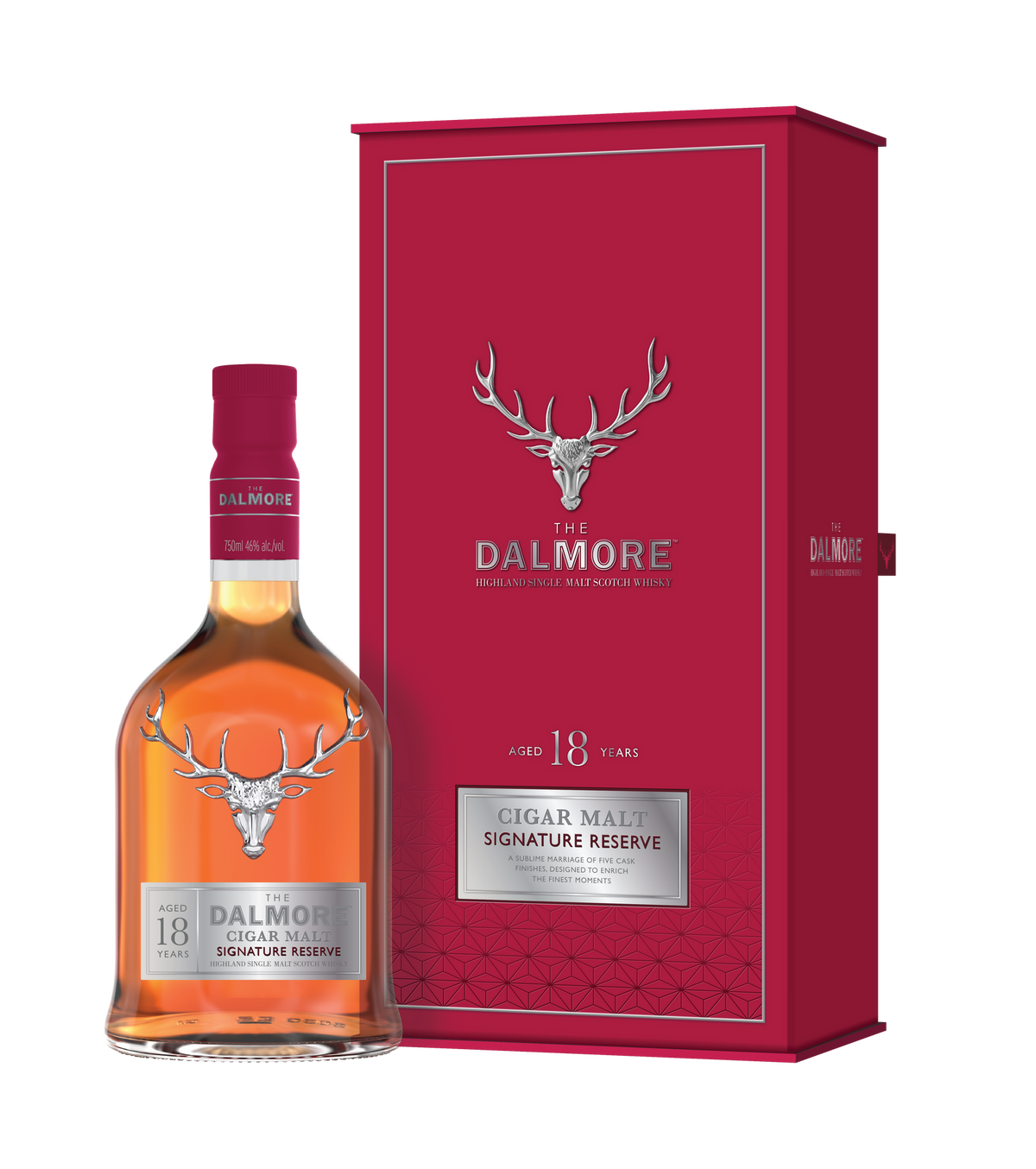 DALMORE SCOTCH SINGLE MALT CIGAR MALT SIGNATURE RESERVE 18YR 750ML