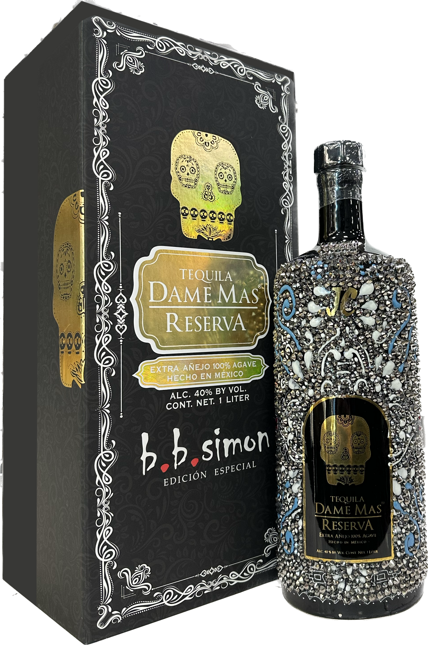 DAME MAS TEQUILA EXTRA ANEJO RESERVA B B SIMON EDICION ESPECIAL 1LI - Remedy Liquor