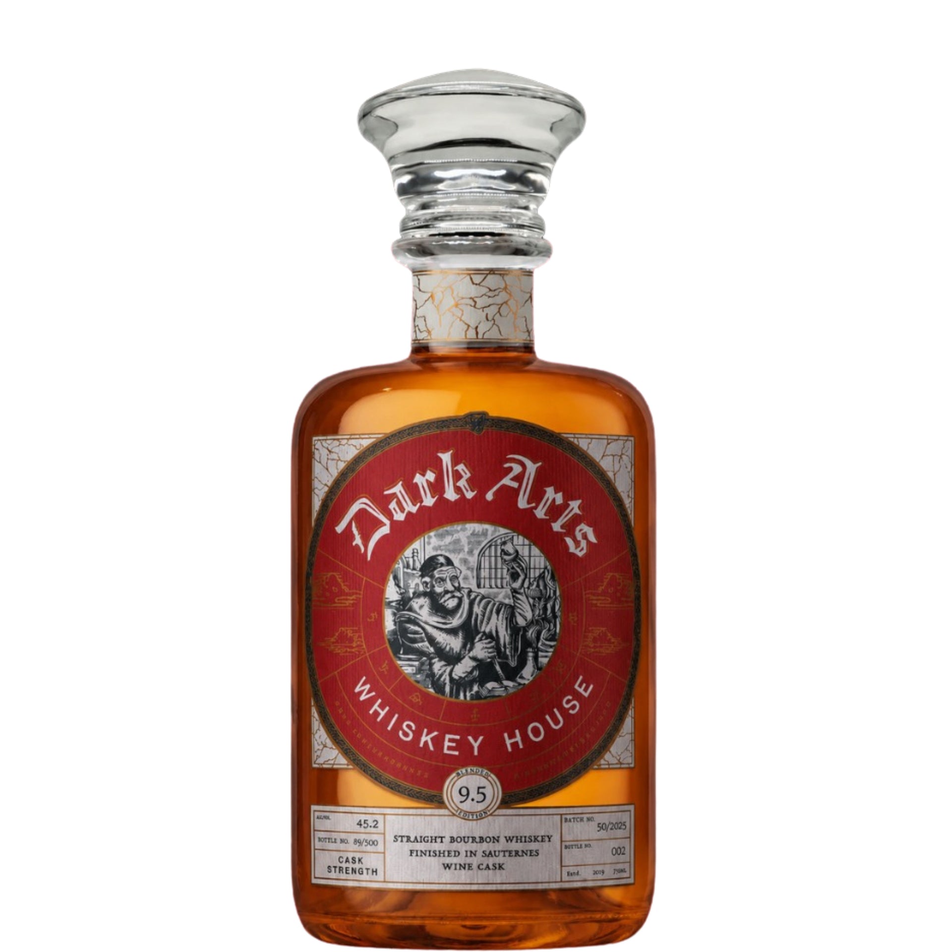 DARK ARTS BOURBON PRIVATE SINGLE BARREL SELECT "SWEET SAUTERNES" FINISHED IN SAUTERNES WINE CASK KENTUCKY 9.5YR 750ML LIQ